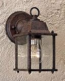 Minka Lavery Back to Cast Basics 1Lt Wall Mount - Antique Bronze - Cast Metal