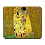 Gustav Klimt The Kiss Painting Mouse Pad