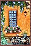 Toland Home Garden Rustic Townhouse Window 12.5 x 18-Inch Decorative USA-Produced Garden Flag