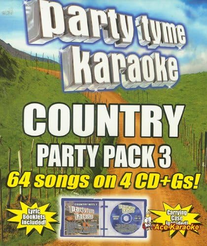 Party Tyme Karaoke CDG - Country Party Pack 3
