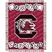 South Carolina Fighting Gamecocks NCAA Triple Woven Jacquard Throw (044 Series) (36x46)