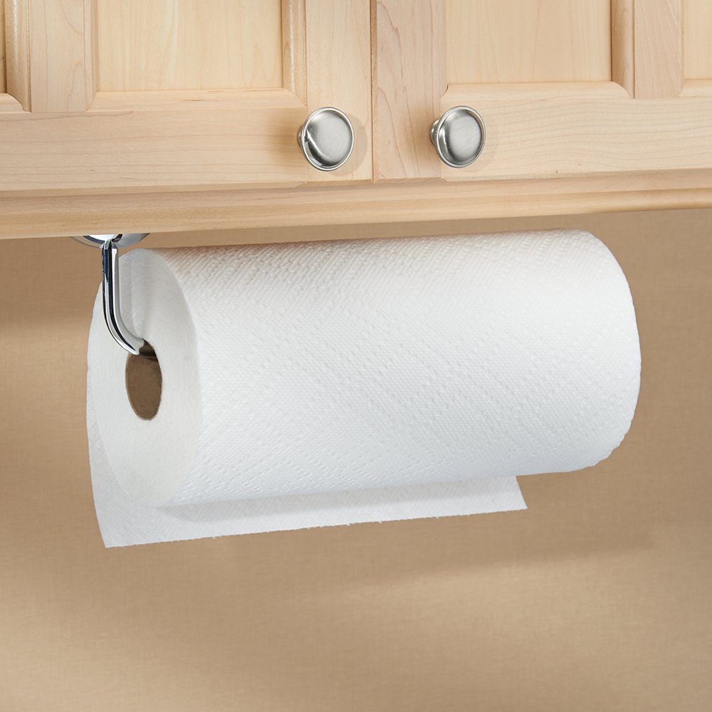 interDesign Classico Wall Mount Paper Towel Holder, Chrome , New, Free Shipping