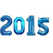2015 Blue 16 Mylar Balloons