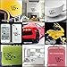 Cow Moo Cartoon Die Cut Vinyl Decal Decorative Sticker for Car Truck Laptop Bike Helmet Small Appliances Music Instruments Motorcycle (Black, 5.5