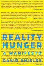 Reality Hunger: A Manifesto