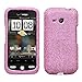 Rhinestones Shield Protector Case for HTC DROID Eris 6200, Pink Full Diamond