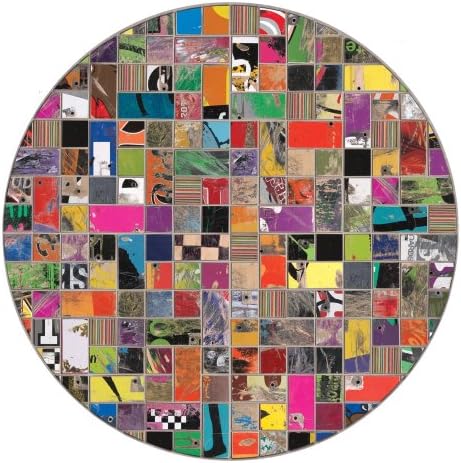 Art Board Skateboard Photo Circles Wall Accent Set