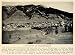 1930 Print Panorama Oberammergau Bavaria Alps Passion Play City Buildings Plague - Original Halftone Print