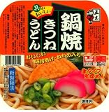 (お徳用ボックス)<strong>鍋</strong>焼 きつねうどん 210g*18食