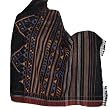 Embroidered Shawls Scarves Winter Wool Accessory 80 x 40 inches (ktds512)