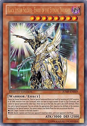 Yu-Gi-Oh! Black Luster Soldier Envoy Of The Evening Twilight Ultra Rare Limited JUMP-EN069 PROMO card by BLSALT