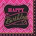 Amscan Born to be Fabulous Birthday Party 2-Ply Beverage Napkins Tableware, Paper, 5