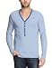 G-STAR Herren T-Shirt CL FEEDER STRIPE GRANDDAD T L/S, Gr. 48/50 (M), Blau (thermen 843)