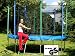 Hudora Trampolin mit Sicherheitsnetz 366 cm Ø, 4 Füße, belastb. bis 150 kg