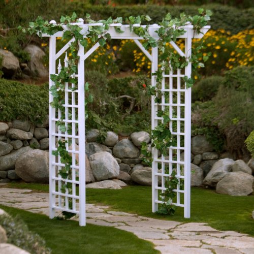 Duratrel Model 11141 White Camelot Arbor Duratrel Model 11141 White Camelot Arbor