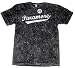 Paramore Logo Stone Wash Dark Gray Slim Fit T-shirt
