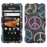 Samsung Galaxy Prevail M820 Bling-Bling Rhinestone Hard Protector Cover Cas ....