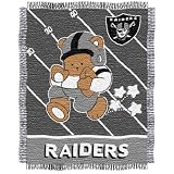 Oakland Raiders 36"x46" Woven Jacquard Baby Throw