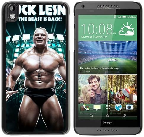 HTC Desire 816 case,Custom Wwe Superstars Collection Wwe 2k15 Brock Lesnar 20 Black HTC Desire 816 cover