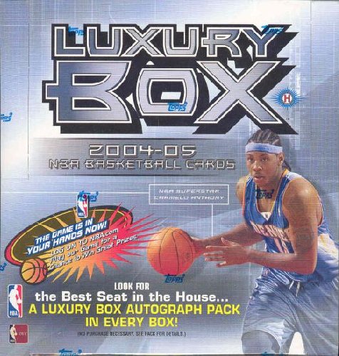 2004 05 Topps Luxury Box Basketball Unopened Hobby Box