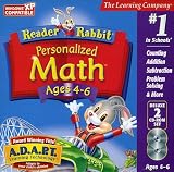 READER RABBIT PERSONALIZED MATH 4 TO 6
