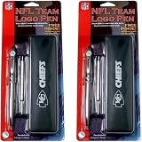 Pro Specialties Kansas City Chiefs Team Logo Fine Writing Pens (Set of 2)