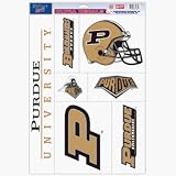 Purdue Boilermakers Static Cling Decal Sheet **