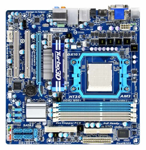 Gigabyte AMD AM3 6 Core MotherBoard GA-880GM-UD2H