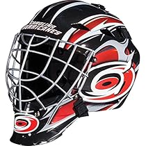 Franklin Sports GFM 1500 NHL Carolina Hurricanes Goalie Face Mask

