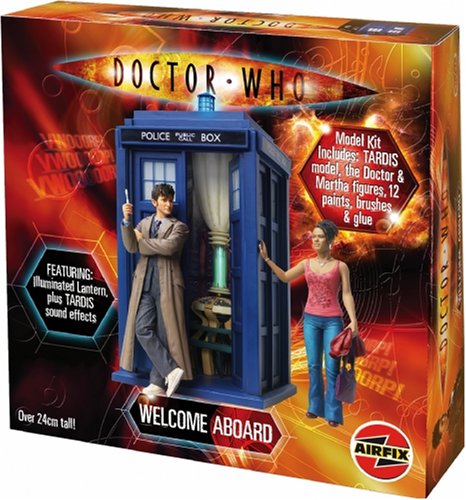 Childrens Toyshop  Toys : Airfix Doctor Who Welcome Aboard Tardis Gift Set