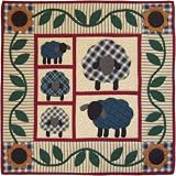 Baa Baa Plaid Sheep Quilt Kit-22X22