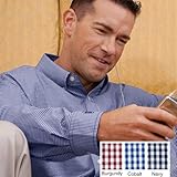 Men's Bill Blass  Wrinkle - free Broadcloth Dress Shirt