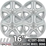 04-06 DODGE STRATUS 16 Chrome Wheel Skin Covers 