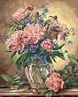 Peony Floral PBN 16x20