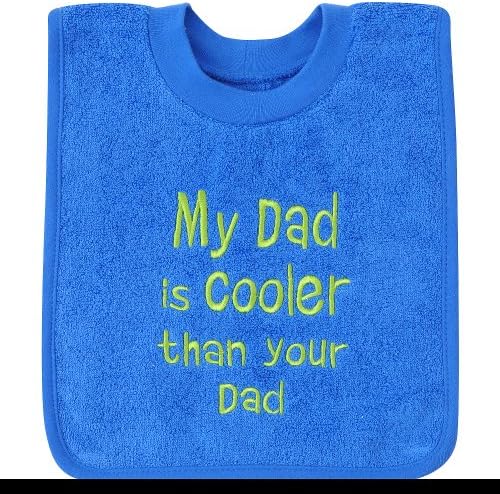 "My Dad is Cooler" Bib