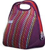 61dTMGKSHAL. SL160  Built Neoprene Tasty Lunch Tote, Micro Dot