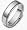 Custom Design 6.5mm Platinum Wedding Band - 6.25