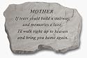 Mother Memorial Stone