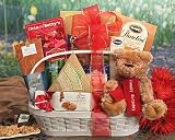 Send Fresh Cut Flowers - Bear Hugs Happy Birthday Mixed Bouquet