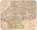 US Civil War Map Atlanta Georgia Military Ops MOUSE PAD