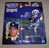 1999 - Hasbro - Starting Lineup - MLB - Extended Series - Kevin Brown #27 - Los Angeles Dodgers - Vintage Action Figure - w/ Trading Card - Limited Edition - Collectible