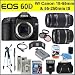 Canon EOS 60D Digital SLR Camera with EF-S 18-55mm f/3.5-5.6 IS II Zoom Lens & EF-S 55-250mm f/4.0-5.6 IS Telephoto Zoom Lens + 16GB Deluxe Accessory Kit
