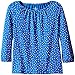 Scout + Ro Girls' Long-Sleeve Novelty Shirred-Neck Knit Top