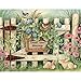 Lang Perfect Timing Garden Gate Boxed Notecard by Susan Winget, 4 x 5 Inches, 13 Cards and Envelopes (1005300)