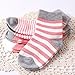Izzy & Roo Heathered Baby Socks - Set of 4 Pair (0-12 Months, Rose)