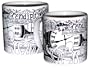 Serendipity 3 Black and White Mug