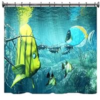 Underwater Paradise Shower Curtain - 69' X 70'