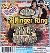 2 Finger Hip Hop Ring - Adult Std.