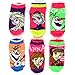 Frozen Elsa Anna Girls 6 pk Ankle Socks