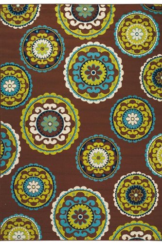 Cabana Area Outdoor Area Rug I, 6'7